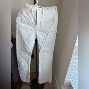 GAP White Boot Cut Pants